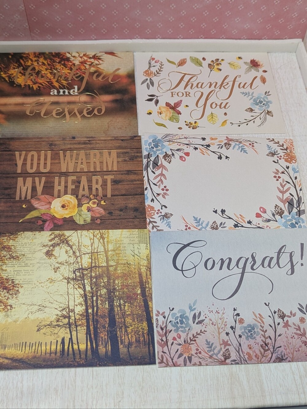Recollections Autumn Dreams Blank Cards With Envelopes Total Of 60